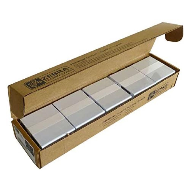 Pack de Tarjetas PVC ZEBRA 500 Unidades